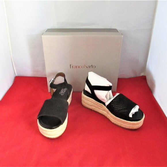 Franco Sarto Tennia Espadrilles Platform Sandals - Picture 1 of 12